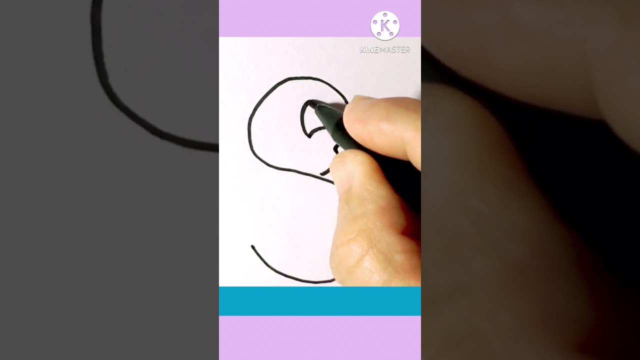 DUCK DRAWING VERY EASY - #shorts #fyp #tiktok