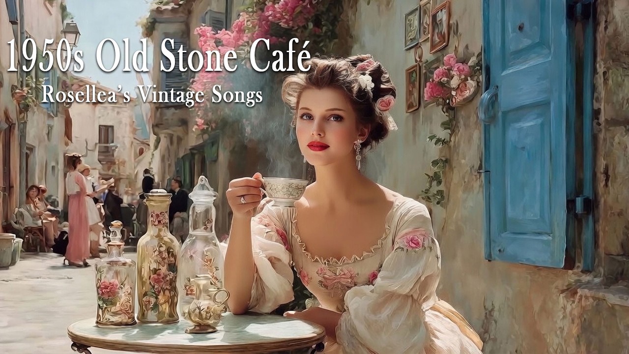 1950s Spring Old Stone Caf&eacute; | Rosellea's Vintage Songs