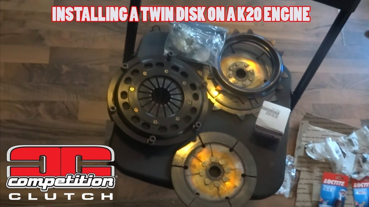 INSTALLING COMPETITION CLUTCH TWIN DISK TO K20Z3 | OVERVIEW