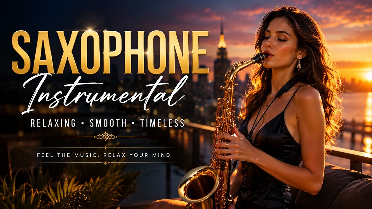 Smooth Saxophone Evenings 🎷 Beautiful Romantic Music for Relaxation & Stress Relief