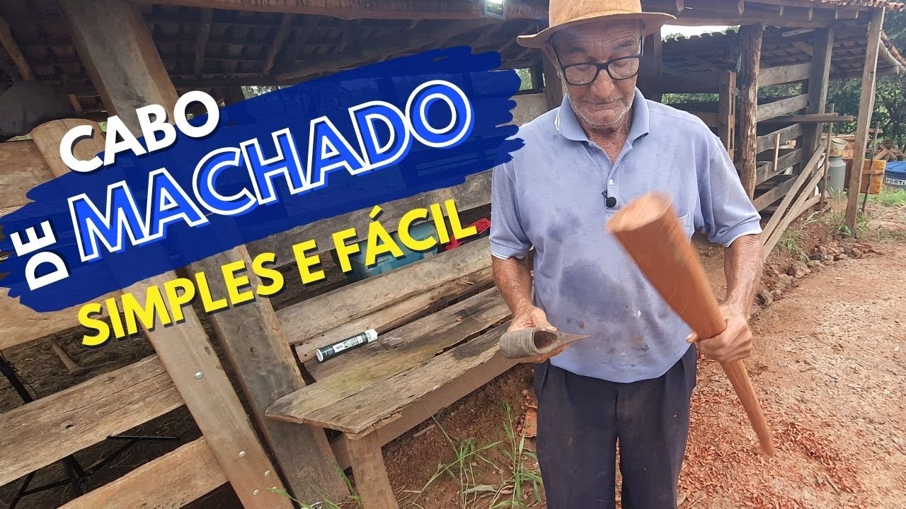 CABO DE MACHADO RÁPIDO E FÁCIL -FAÇA VOCE MESMO