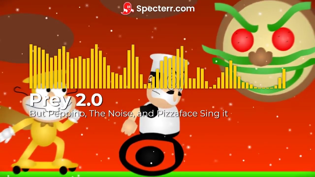 (1.5k Subs Special) Prey 2.0 but Peppino, The Noise, and Pizzaface sing it