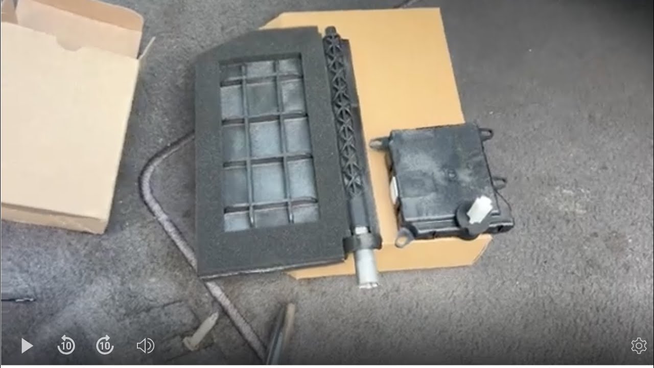 1999 Ford F-150 Blend door fix THE EASY WAY!