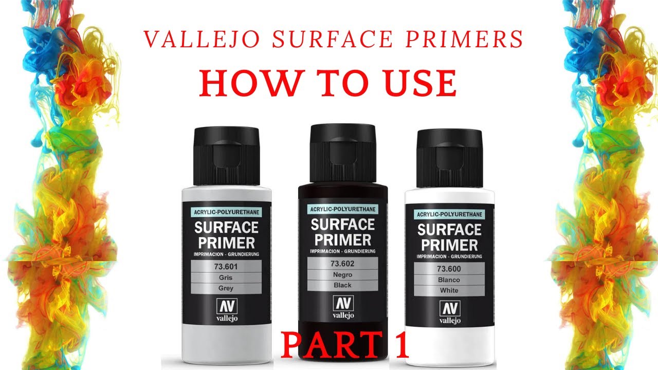 How to use Black Vallejo Primers part 1 | How to | Airbrushing