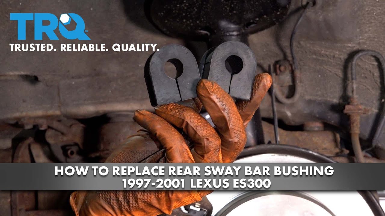 How to Replace Rear Sway Bar Bushing 1997-2001 Lexus ES300