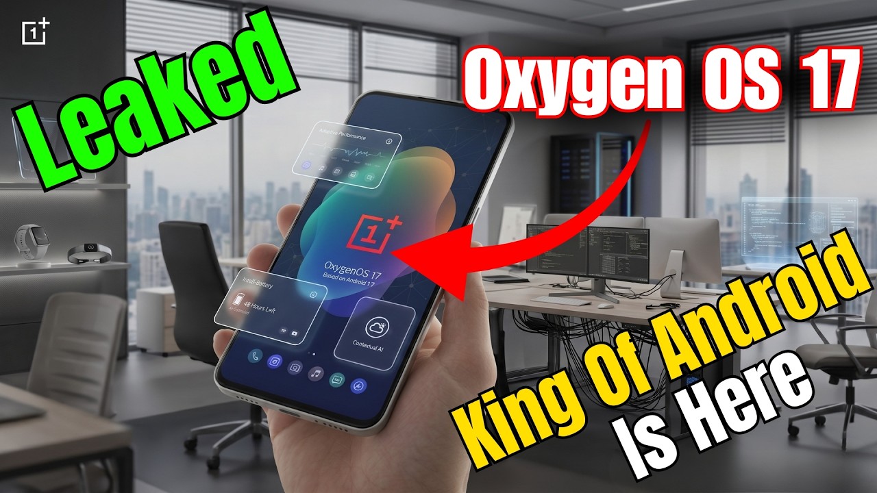 OxygenOS 17 First Look & Huge Leaks: Next Level Animations and Optimisation & More!