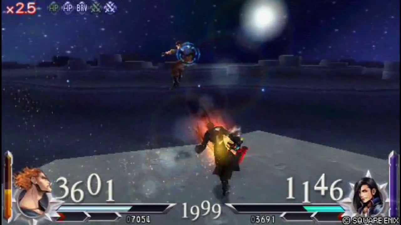 Dissidia 012 - Lexaeus vs Laguna