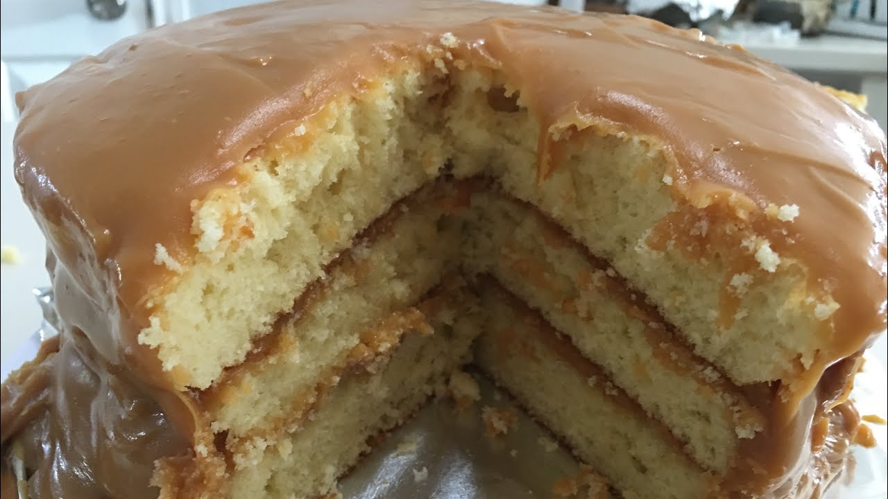 Old Fashioned Southern Caramel Cake