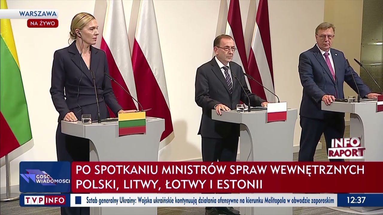 Granica z Białorusią zostanie zamknięta? Oświadczenie ministrów Polski, Litwy, Łotwy i Estonii
