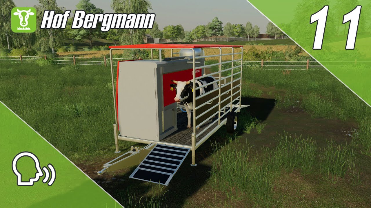 HOF BERGMANN 1.0.0.8 - Nákup zvířat, dojení na pastvině - TUTORIÁL CZ/SK