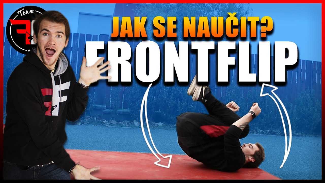 Jak se naučit FRONTFLIP - Tutoriál