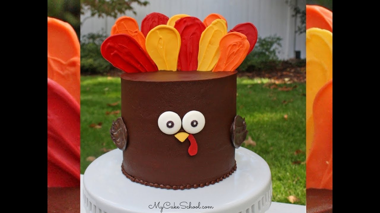 Easy Turkey Cake Tutorial!