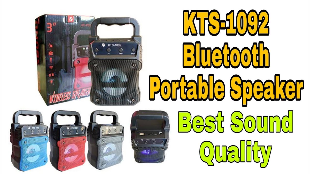 KTS-1092 Bluetooth Speaker - 3
