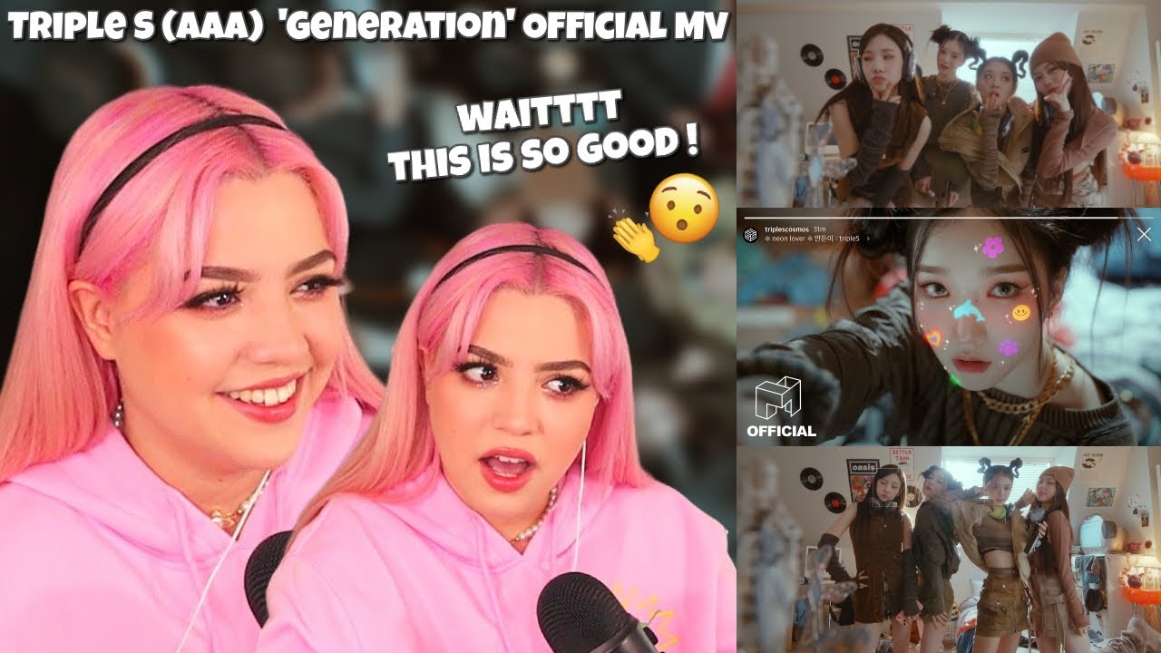 [REACTION] Triple S (AAA)  'Generation' Official MV