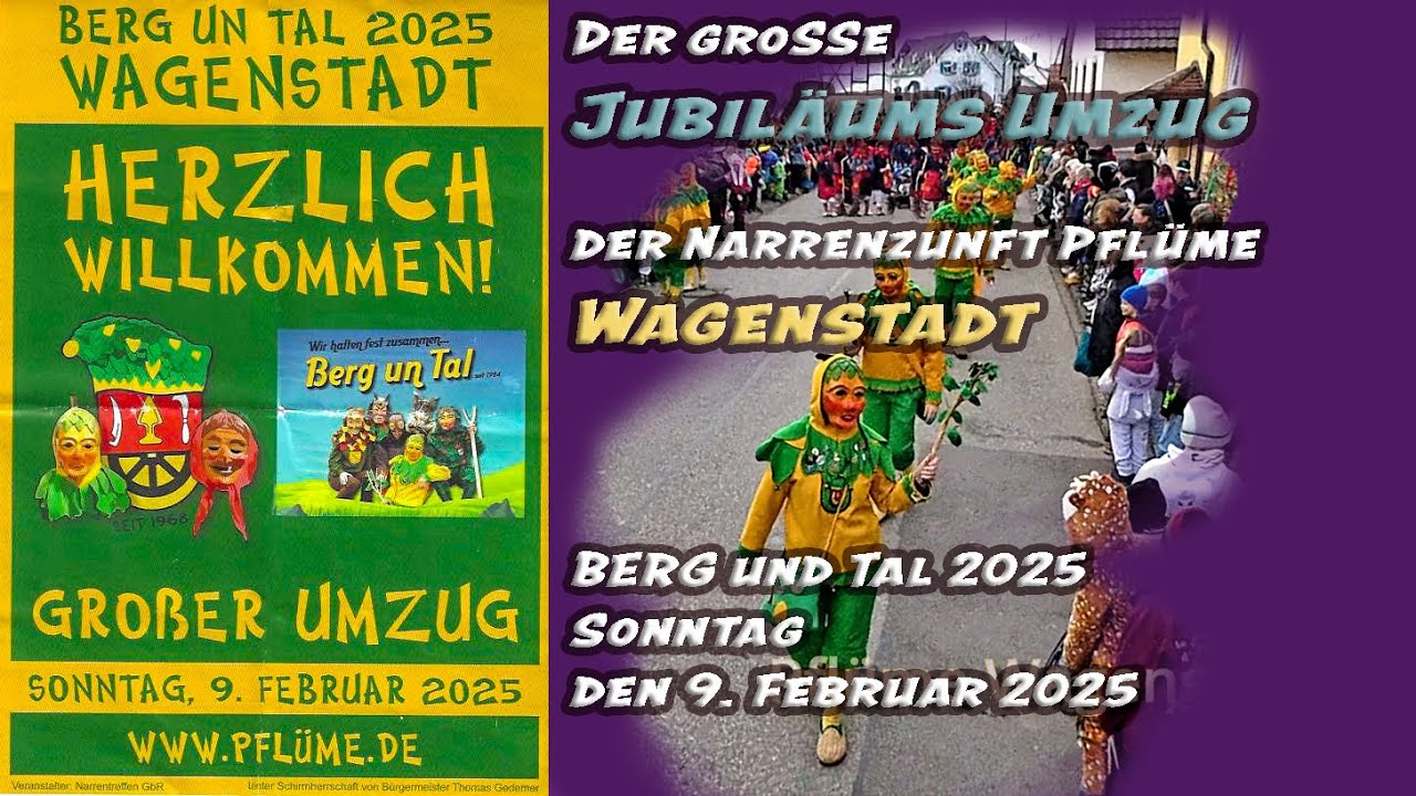 Fastnacht Umzug Wagenstadt  2025 . Viel Spass beim Anschauen :-) #fastnacht #wagenstadt #herbolzheim