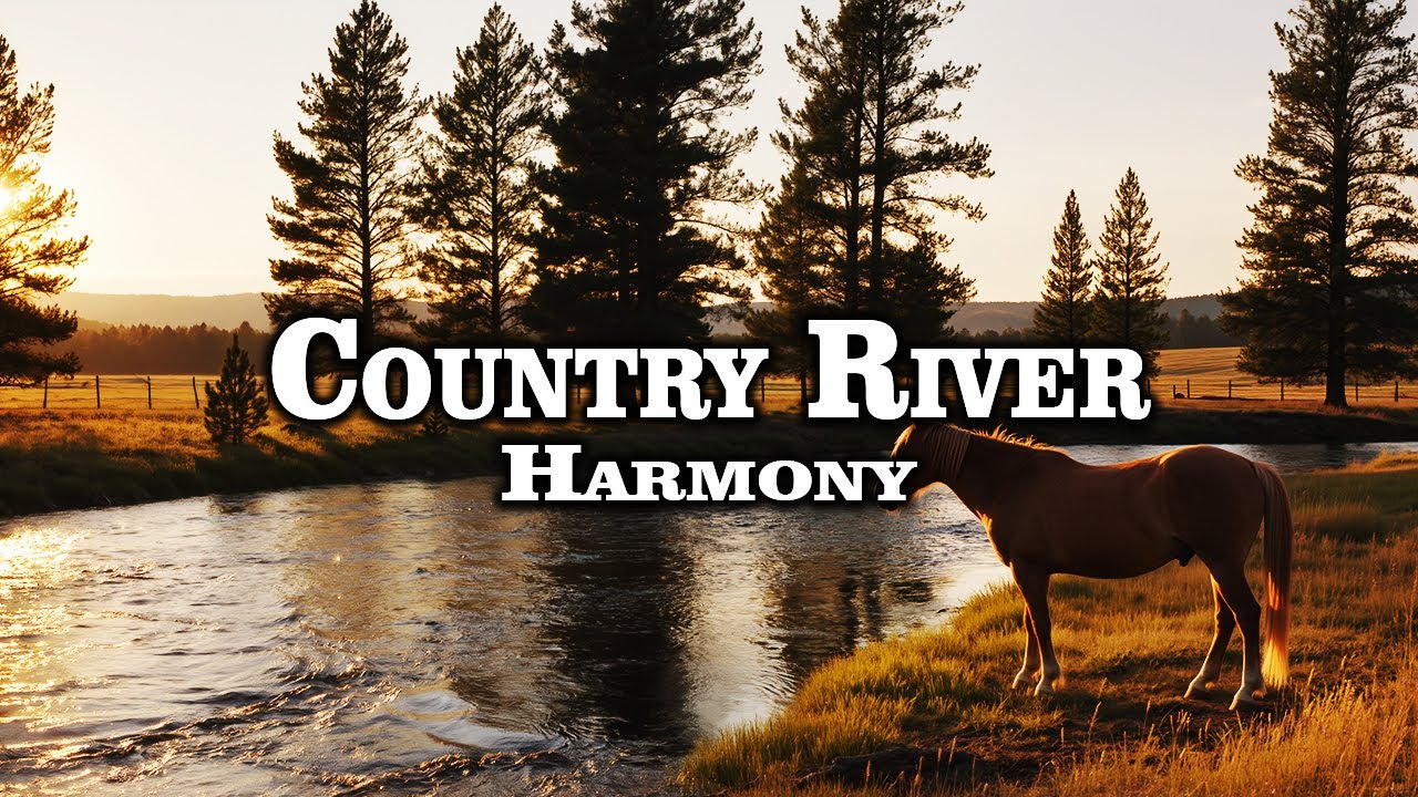 Country River Harmony – Rustic Plains – Peaceful Country Guitar for Deep Focus & Calm Minds