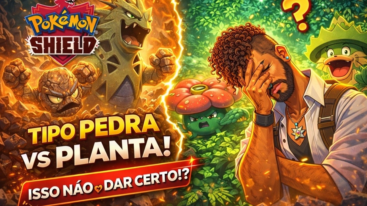 Seria hoje o final da jornada ? #EP4 #PokemonShield MONOTYPE PEDRA