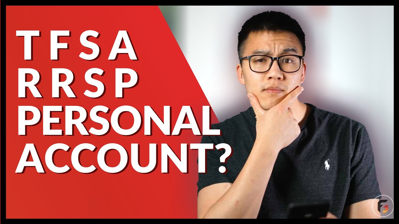 TFSA vs RRSP vs Personal (Cash) Account Explained For Beginners