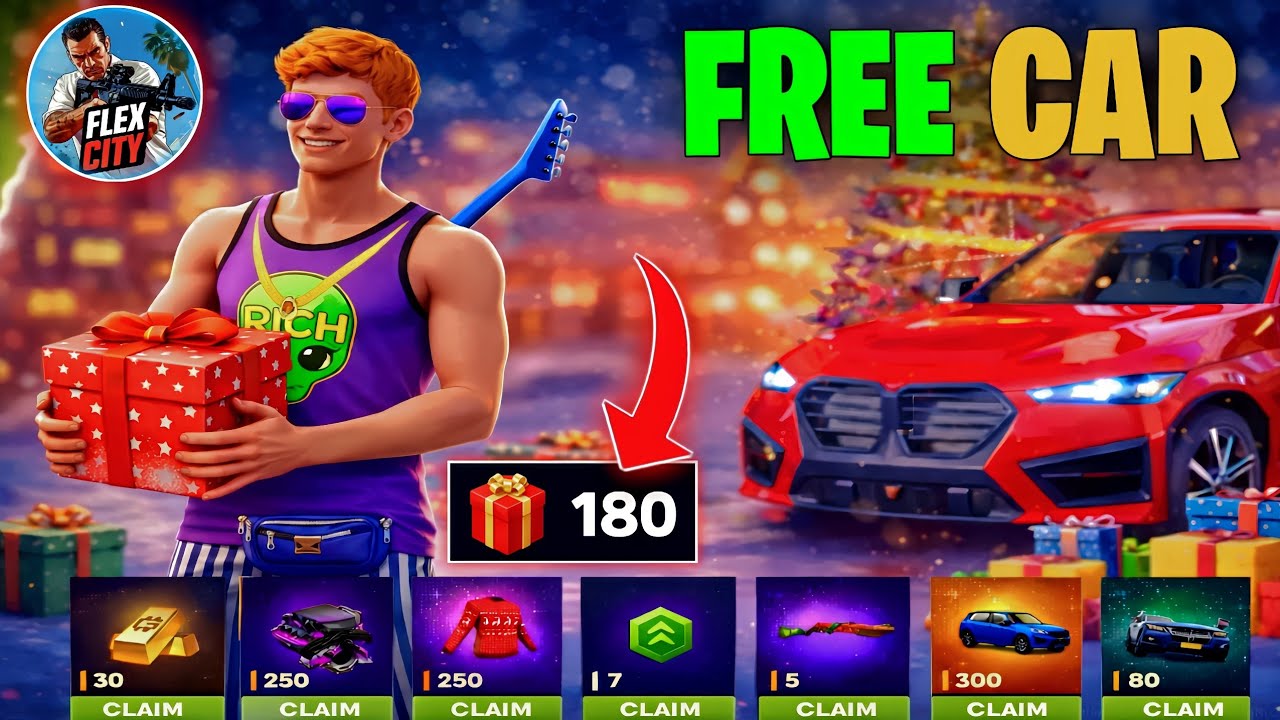 FREE CAR?! 😱 Flex City New Event (Crazy Rewards)