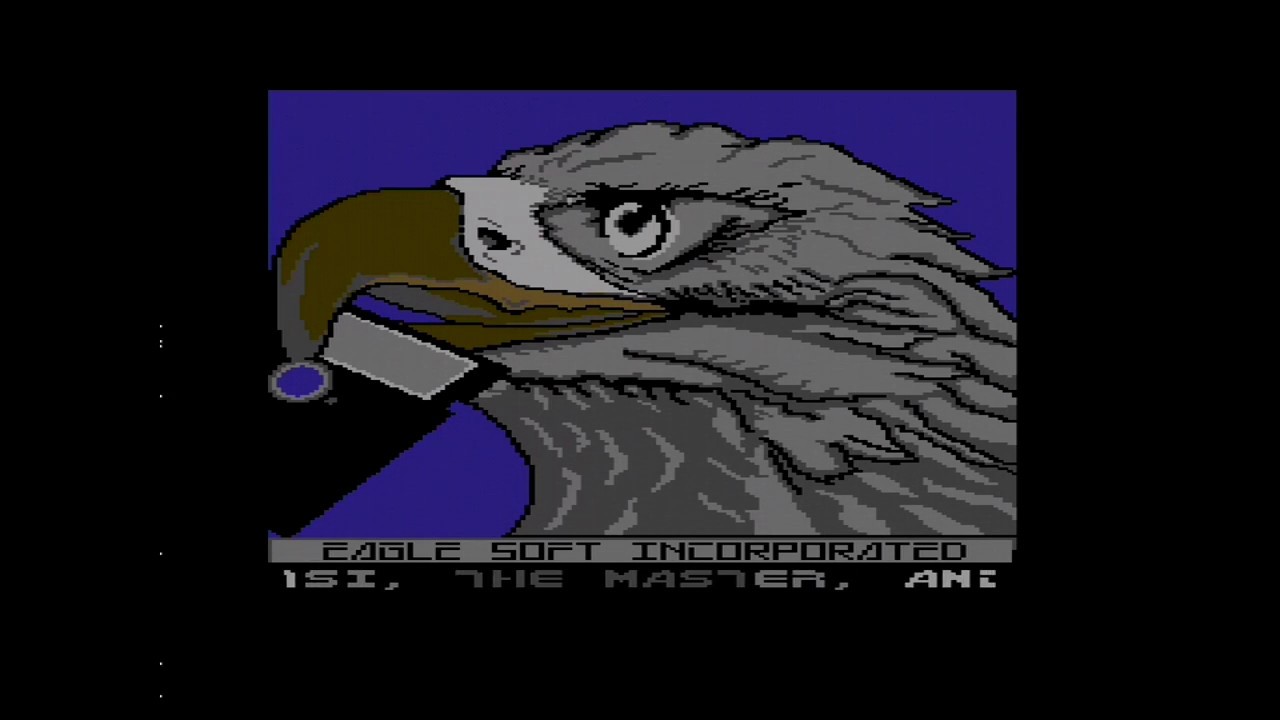 Eagle Soft Inc. [ESI] intro - Maniac Mansion C64
