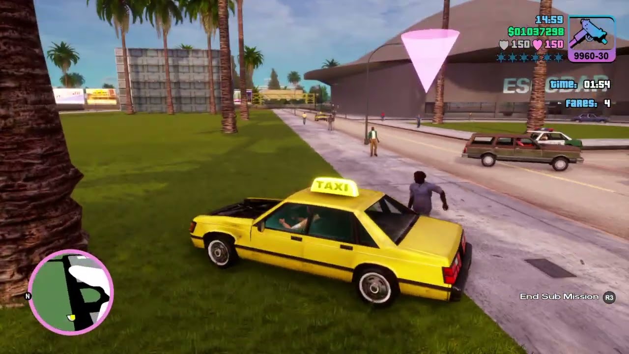 Grand Theft Auto: Vice City – The Definitive Edition Taxi Missions #292