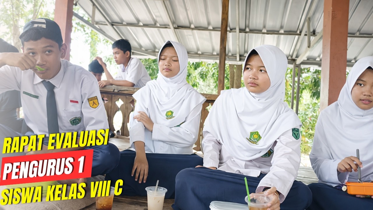 PEMIMPIN HARUS GENTLE! Minta Maaf ke Siswa & Traktir Pengurus Kelas 8C Karena Lupa Rapat