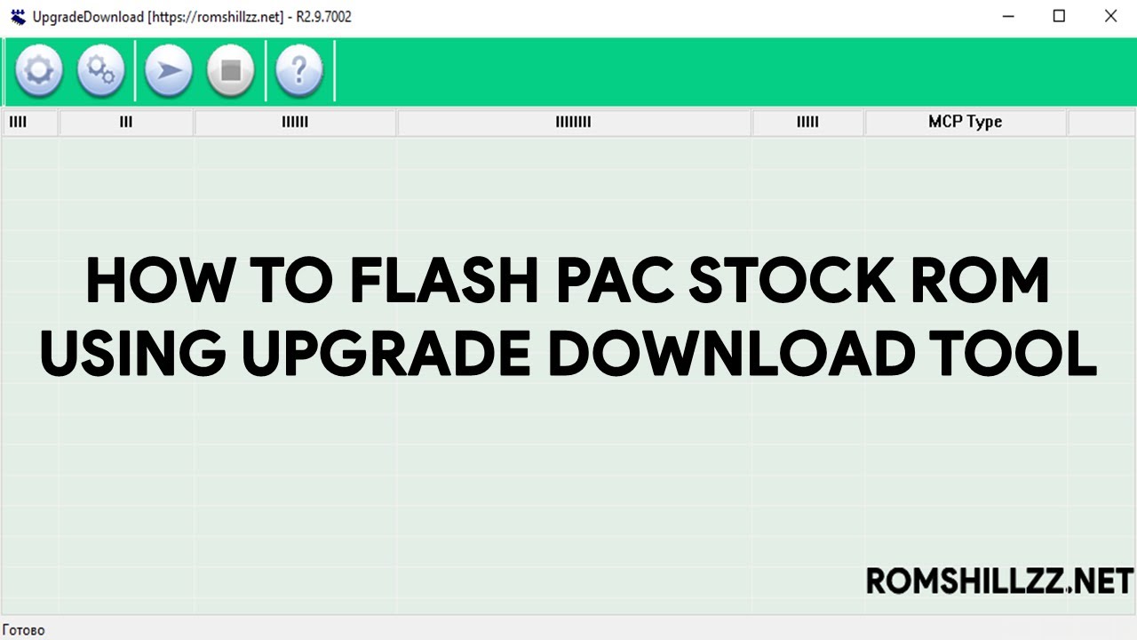 How To Flash Pac Stock Rom Using Upgrade Download Tool - [romshillzz]