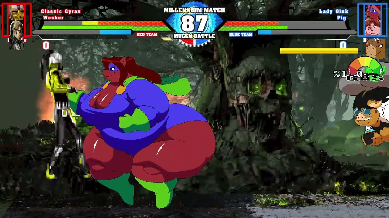Team Wesker MK vs Team Kazecat match #mugen 272