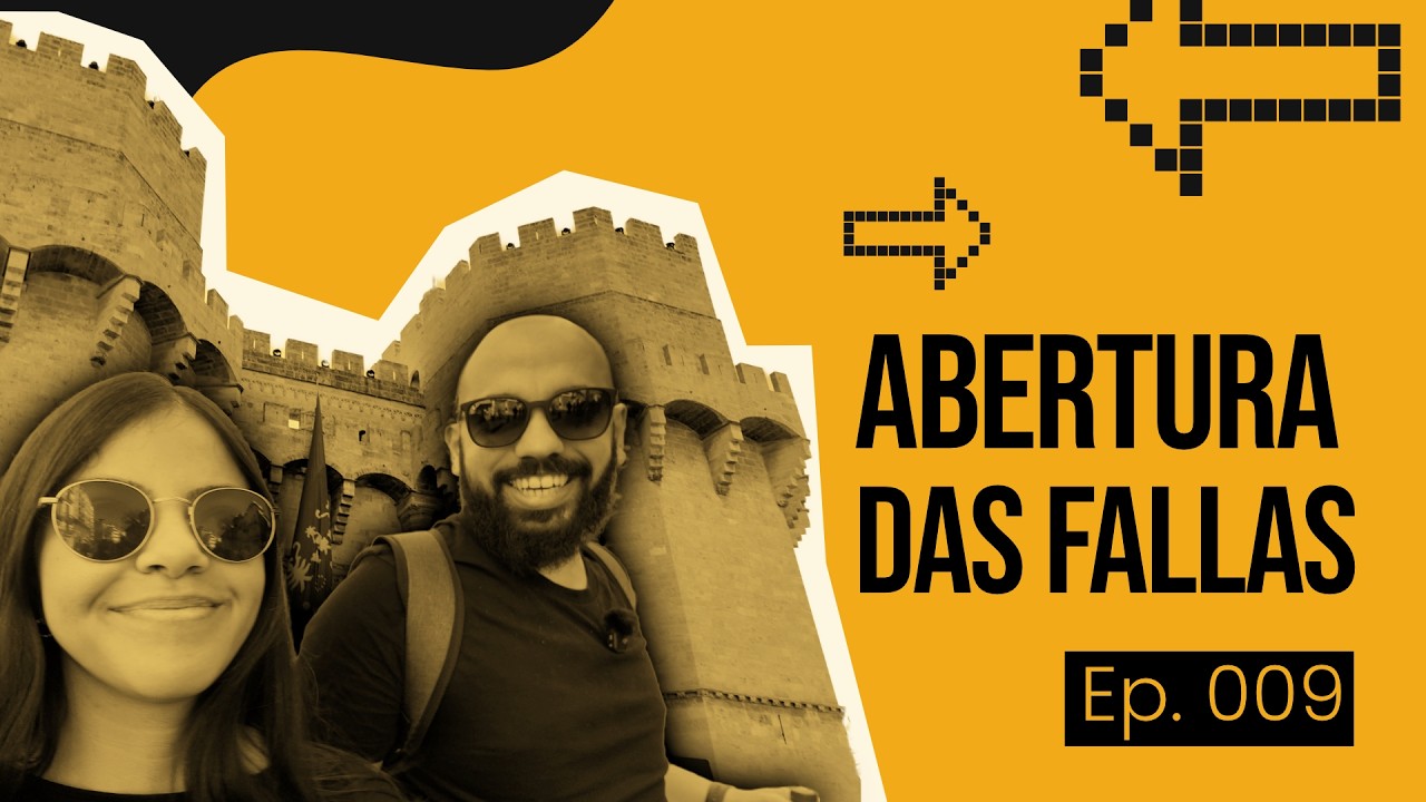 Valência já está em Fallas | Vlog | EP.009