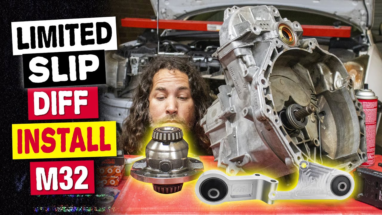 DIY Limited Slip Differential Install - CNC Transmission Mounts - M32 Gearbox Upgrade - Chevy Cruze