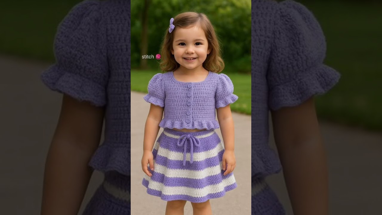 💯Easy Crochet Baby Dress Design 2026|