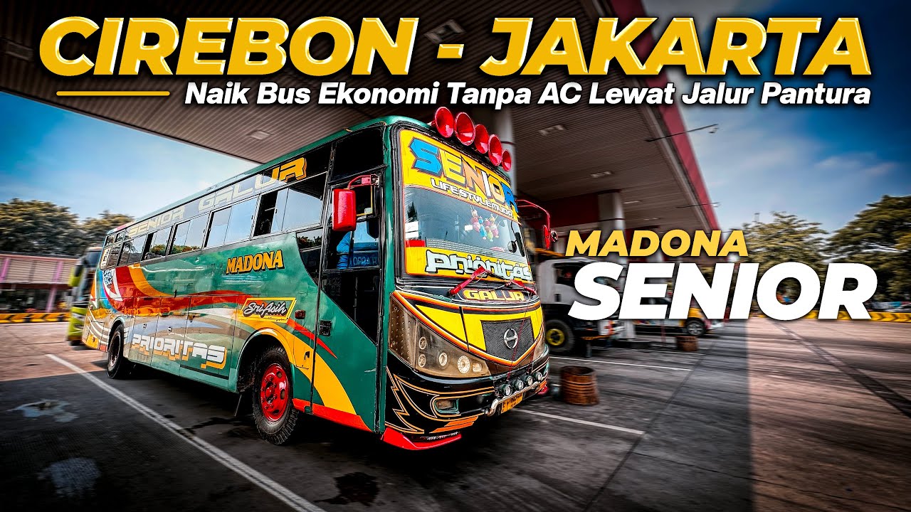 EP. 41 : Akhirnya Trip Panjang ini Selesai ! Naik Bus Ekonomi Non AC Cirebon - Jakarta #2