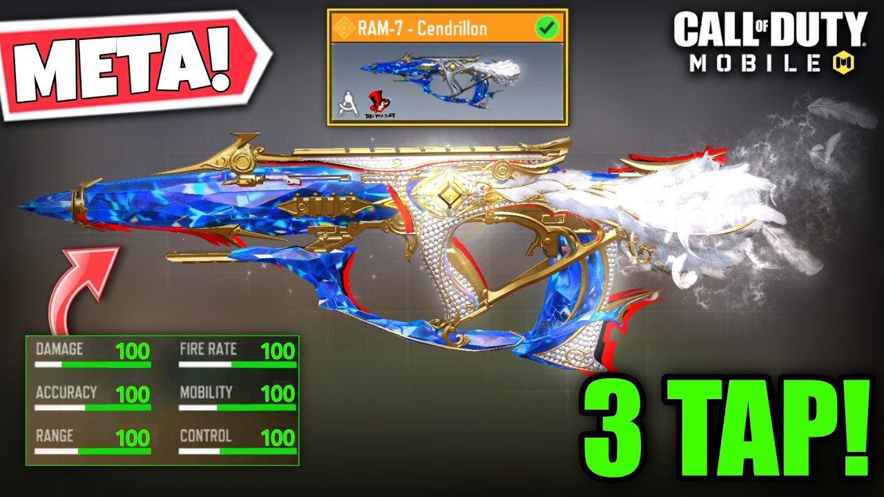 *NEW* RAM 7 Best Gunsmith Build | RAM 7 Best Attachments COD Mobile | Ram 7 Best Loadout