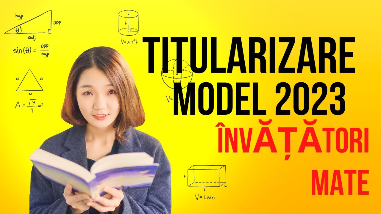 Titularizare învățători MATE model 2023
