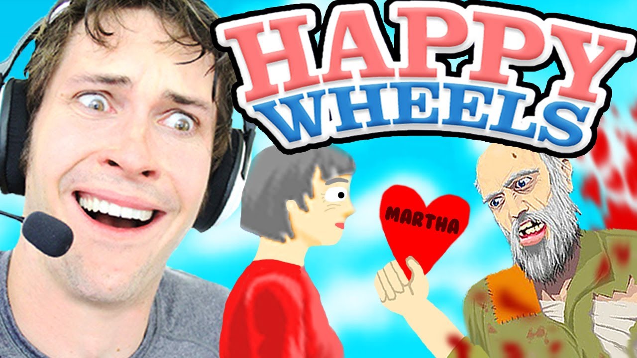 Happy Wheels - Я ЛЮБЛЮ ТЕБЯ, МАРТА