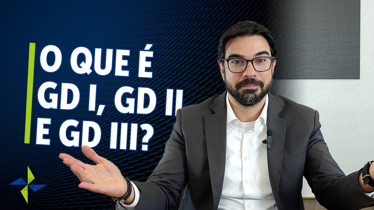 O que é GD I, GD II e GD III?