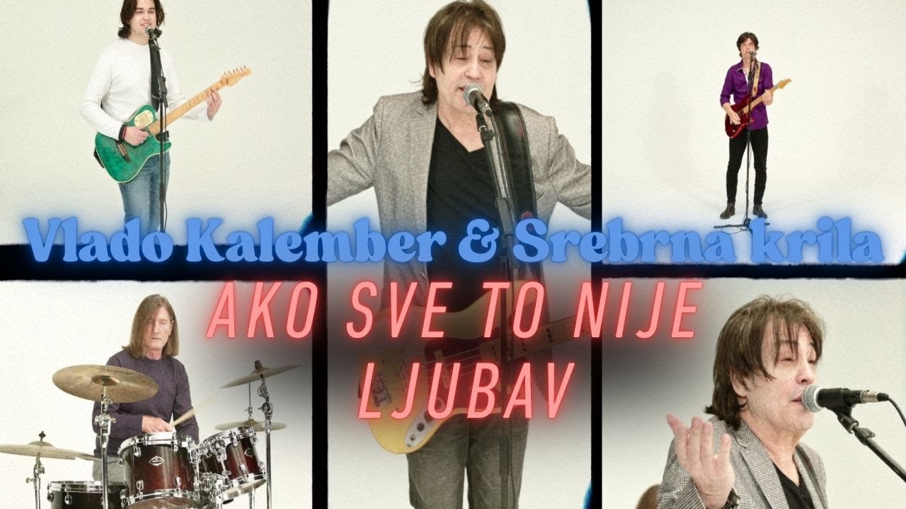 Vlado Kalember & Srebrna krila – Ako sve to nije ljubav (Official video)