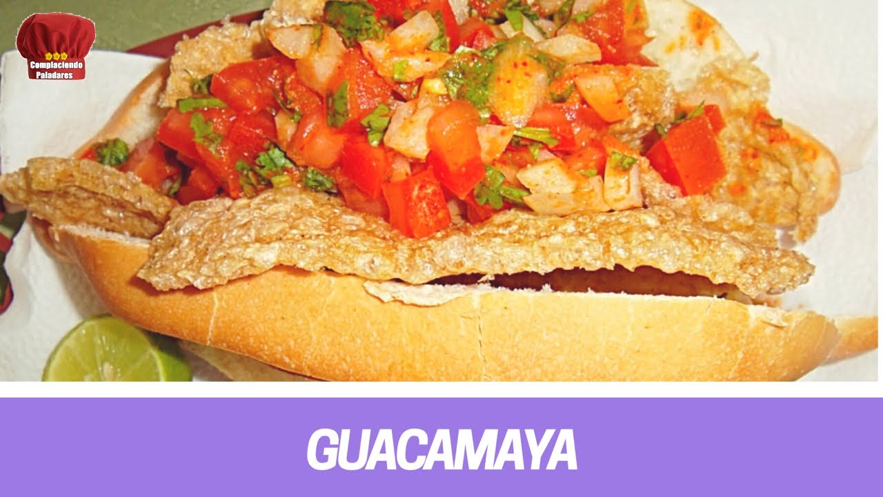COMO HACER UNAS GUACAMAYAS (Tortas de Chicharron) - Complaciendo Paladares