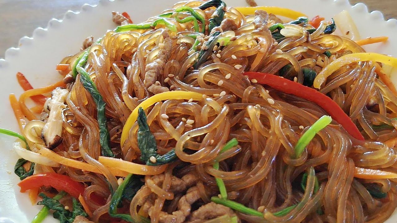 Как приготовить Чапчхэ | Лучший рецепт корейской стеклянной лапши