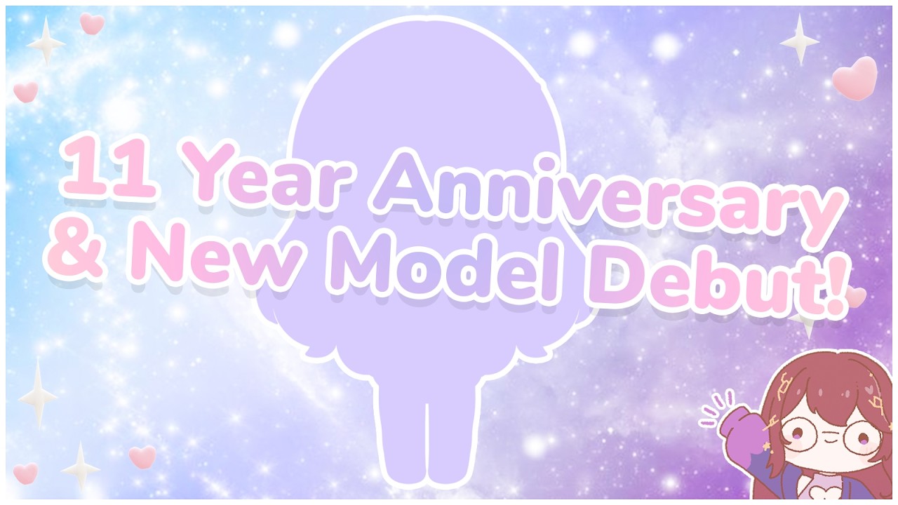 11 Year Streaming Anniversary & New Model Debut! ⭐【Retro Ali】