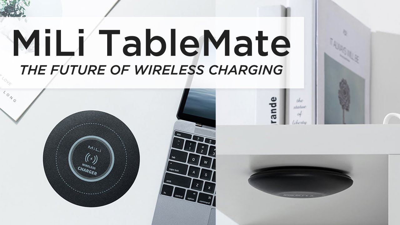 MiLi Table Mate - Integrated Wireless Charging Solution