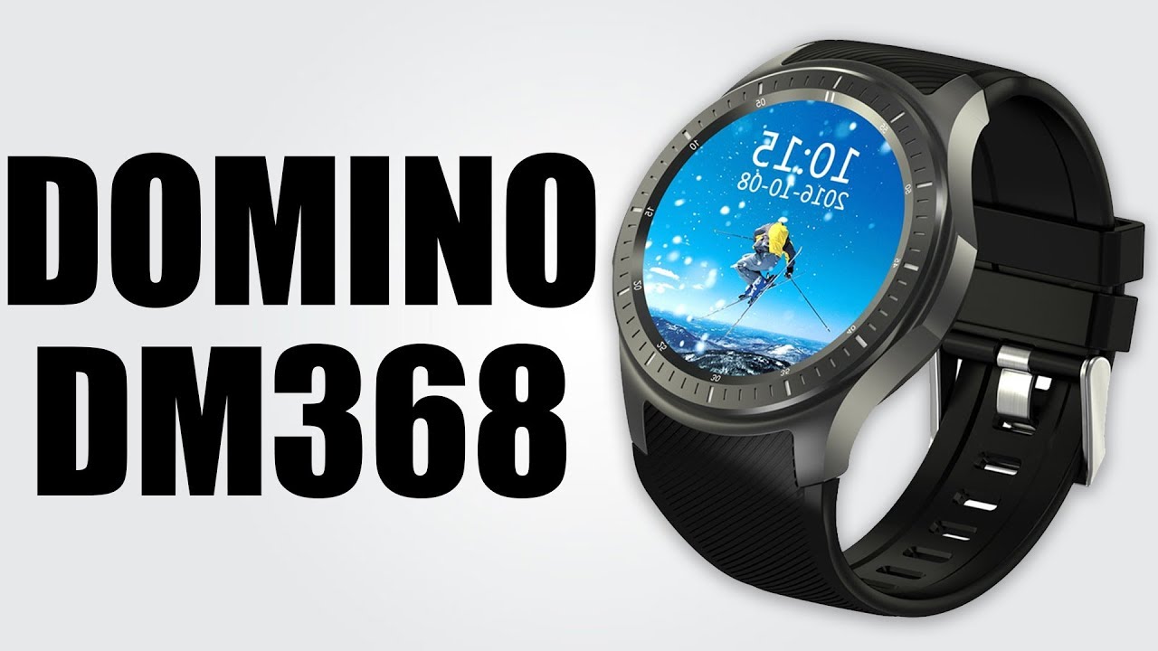 DOMINO DM368 - 1.39 inch / Android 5.1 / 512MB RAM + 8GB ROM / Pedometer / Heart Rate Monitoring