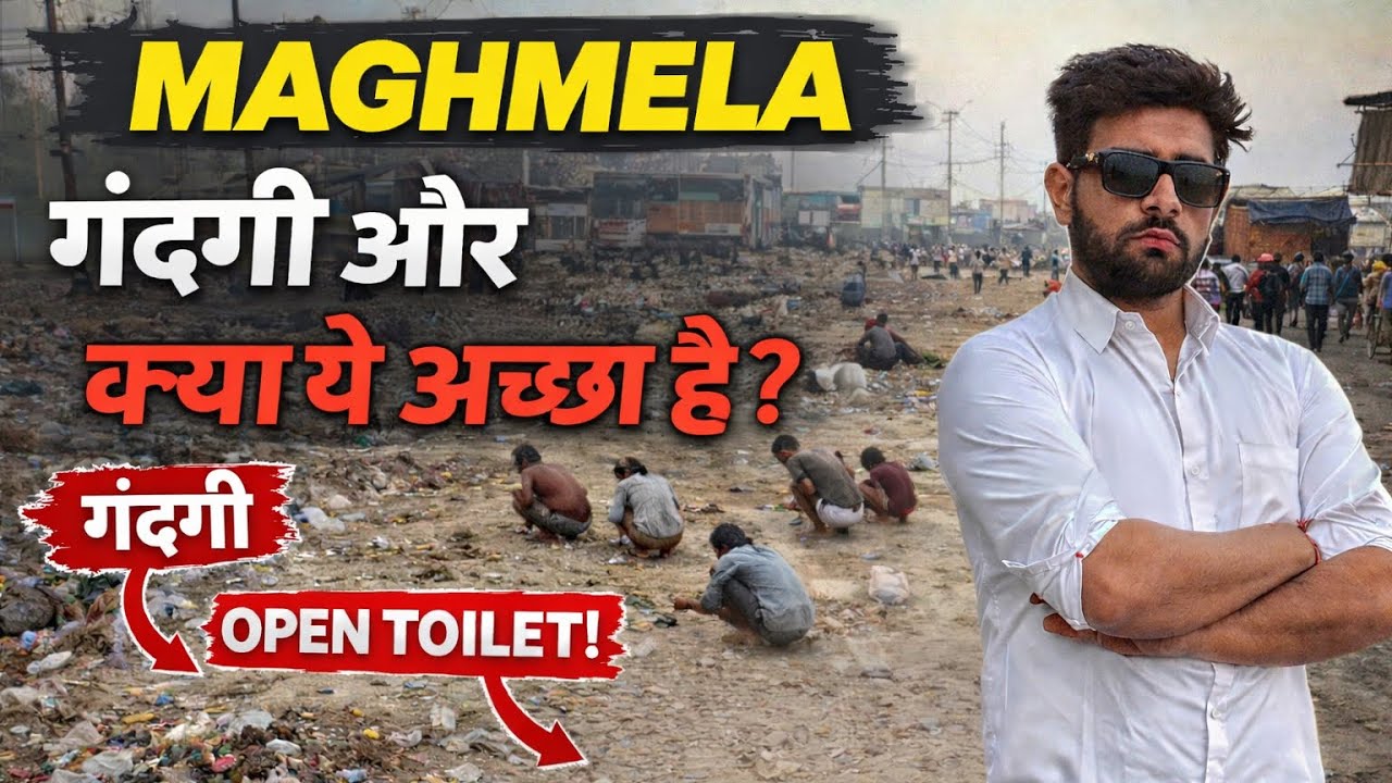 Magh Mela 2026 Reality Check | Itni Gandgi ? 😢 vlog by Hrithik Tiwari 
