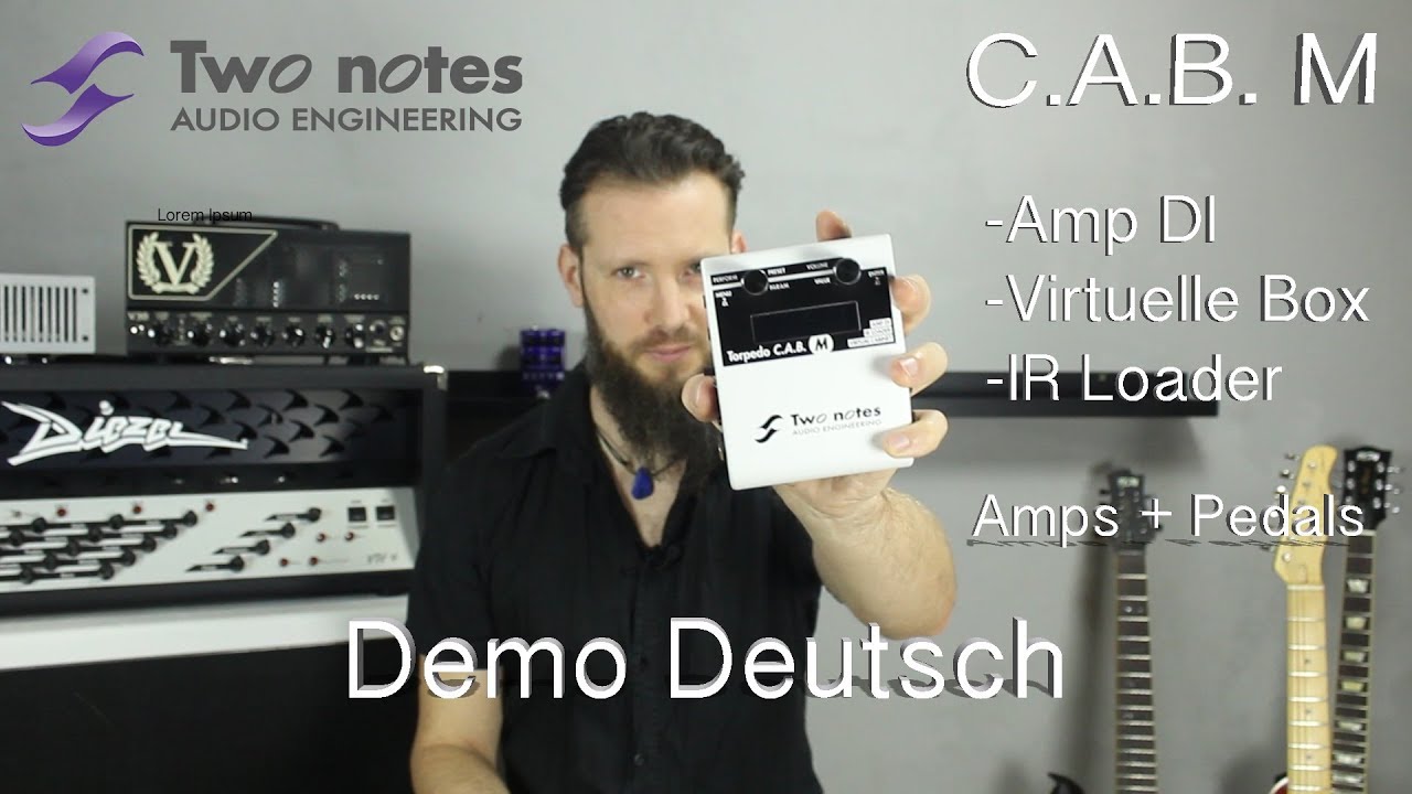 Two Notes C.A.B. M Demo / Anleitung Deutsch