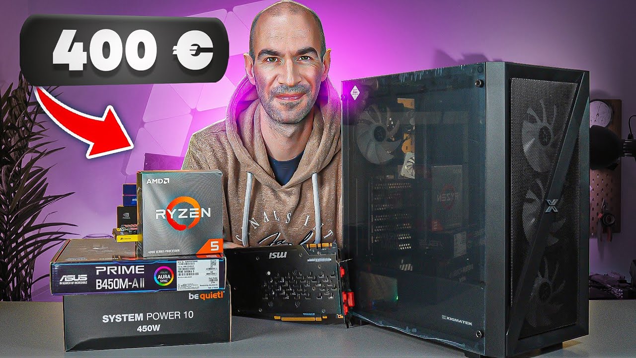 Monter un PC Gamer à 400€ début 2024 (Oui c'est possible !!)