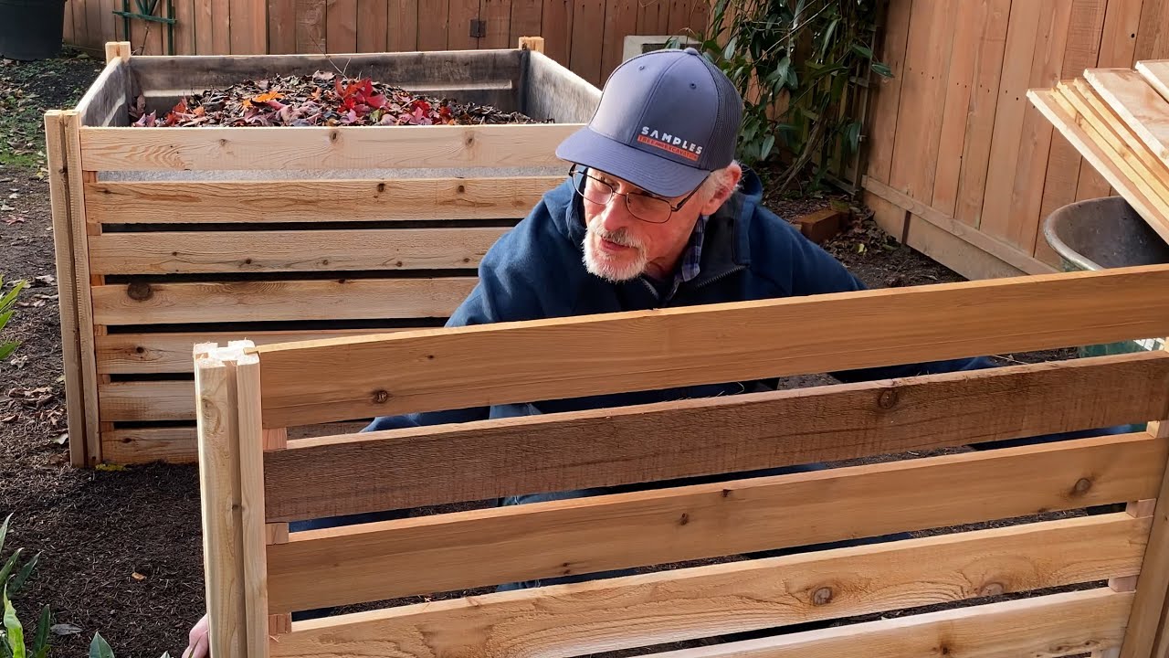 How to Assemble a Greenes Cedar Wood Compost Bin