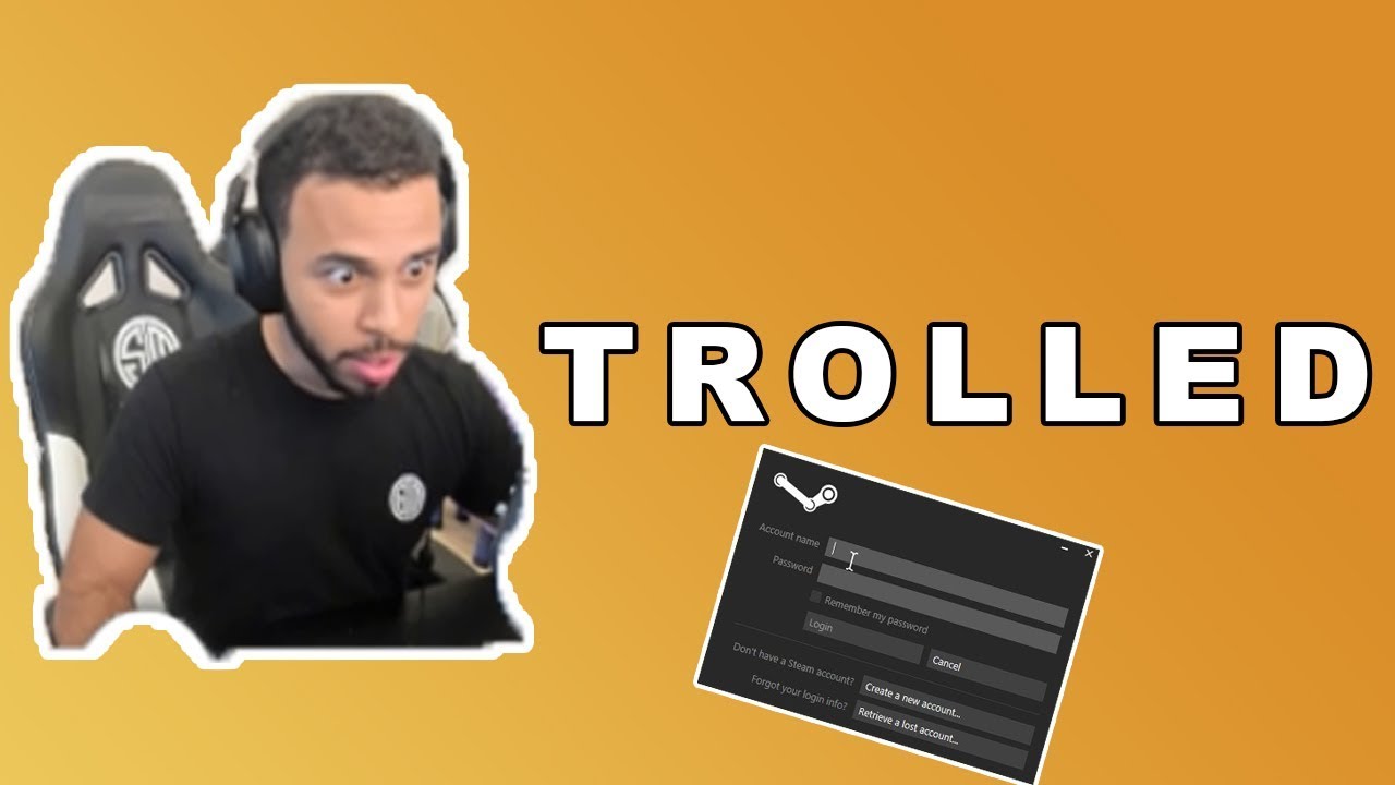 HAMLINZ GOT TROLLED BY STEAM - FORTNITE BEST MOMENTS #4