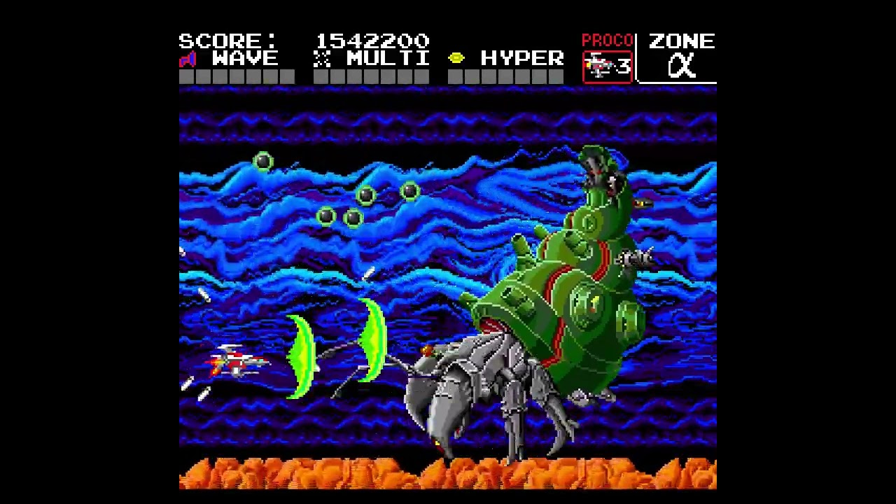 Darius Alpha (1990 - PC Engine) - Longplay