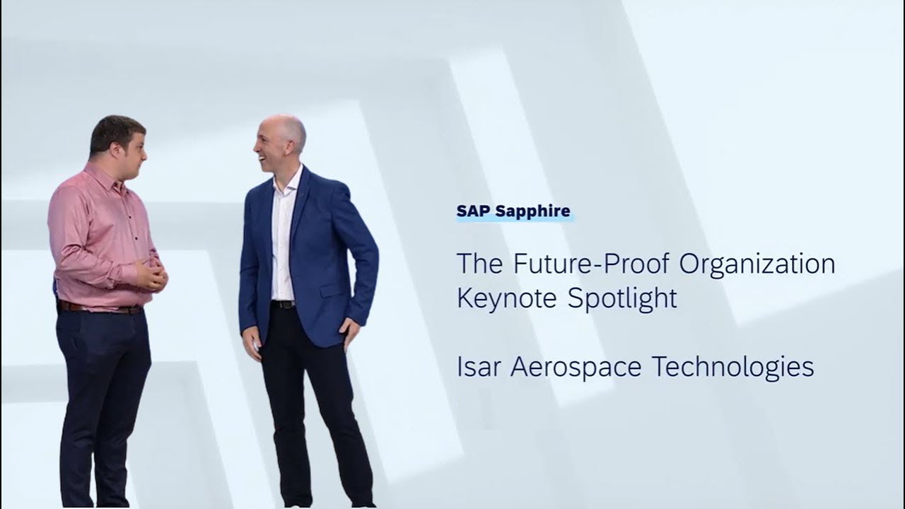 Isar Aerospace and SAP Journey to Space | SAP Sapphire 2023