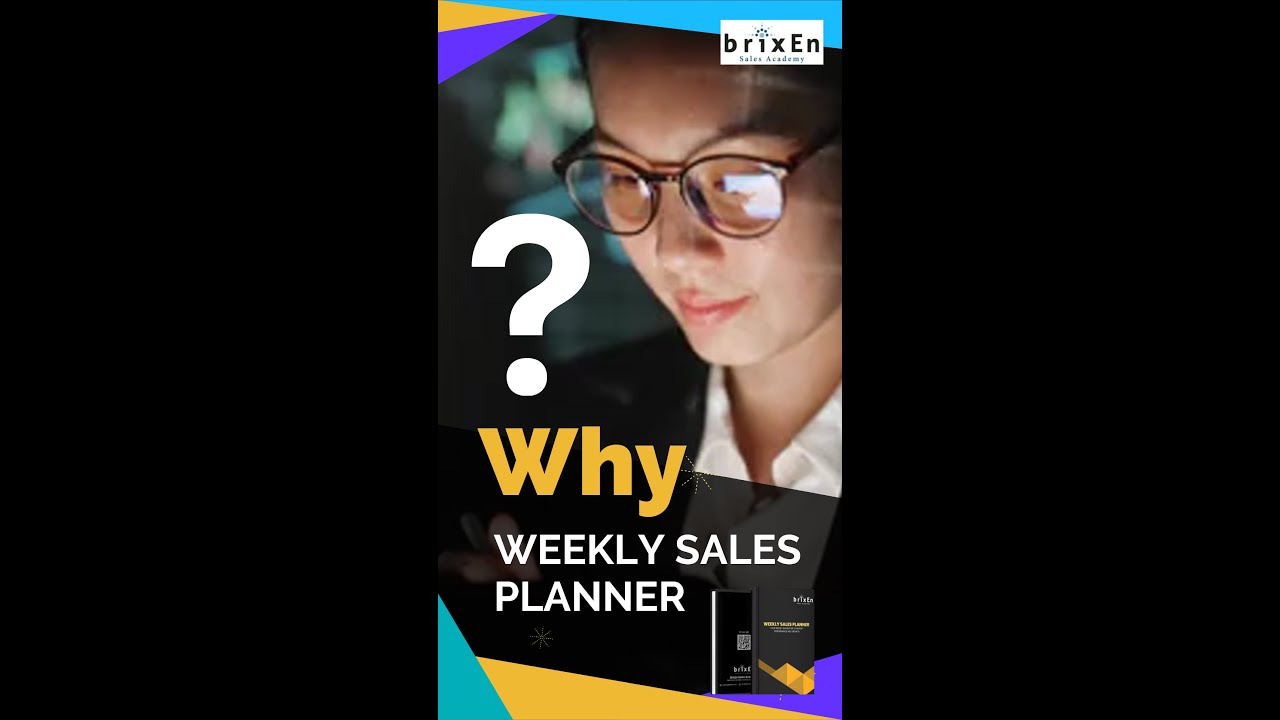 Boost Your Sales Game with BrixEn's Weekly Sales Planner